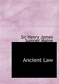 Ancient Law (Hardcover)