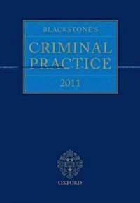 Blackstones Criminal Practice (Package, Rev ed)