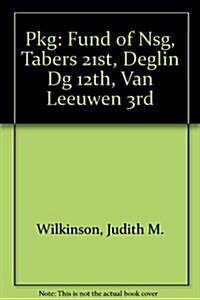 Fundamentals of Nursing + Tabers 21e + Daviss Drug Gd 12e + Davis Comp Hbk of Lab/Diagnostic Tests 3e (Hardcover, PCK)