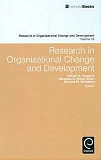 Research in Organizational Change and Development (Hardcover)