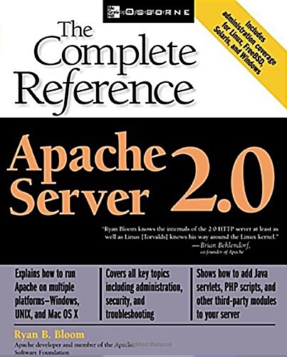 Apache Server 2.0 the Complete Reference (Paperback)