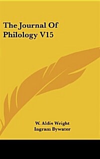 The Journal of Philology V15 (Hardcover)