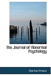 The Journal of Abnormal Psychology (Hardcover)
