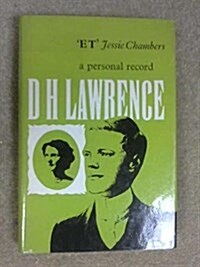 D H Lawrence: A Personal Record (Hardcover, 2)