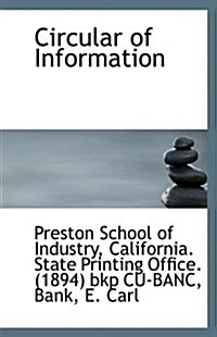 Circular of Information (Paperback)