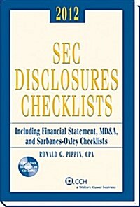 SEC Disclosures Checklists, (2012 Edition) W/ CD-ROM (Paperback)