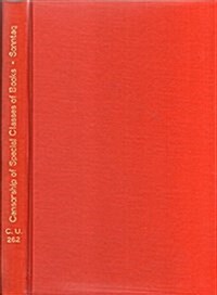 Censorship of Special Classes of Books (Hardcover)