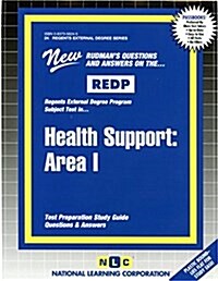 Health Support: Area I: Passbooks Study Guide (Spiral)
