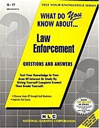 Law Enforcement: Passbooks Study Guide (Spiral)