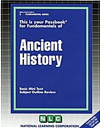 Ancient History: Passbooks Study Guide (Spiral)