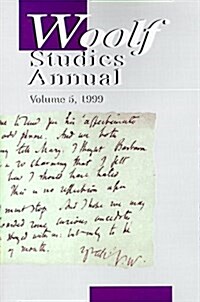 Woolf Studies Annual: Volume 5 (Paperback, 1999)