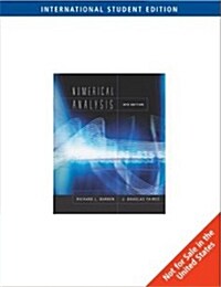 [중고] Numerical Analysis (8th Edition, Paperback)