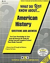 American History: Passbooks Study Guide (Spiral)