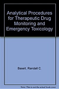 Analt Procedures for Therapeutic Drug Monitoring,2n (Loose Leaf, 2)