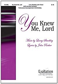 You Knew Me, Lord (Paperback)