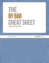 The NY Bar Cheat Sheet (Paperback)