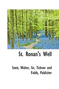 St. Ronans Well (Hardcover)