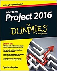 [중고] Project 2016 for Dummies (Paperback)