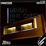 [수입] Denon Hi-Fi Check CD