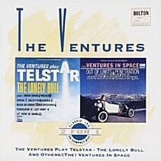 [수입] The Ventures - The Ventures Play Telstar:The Lonely Bull And Others + (The) Ventures In Space