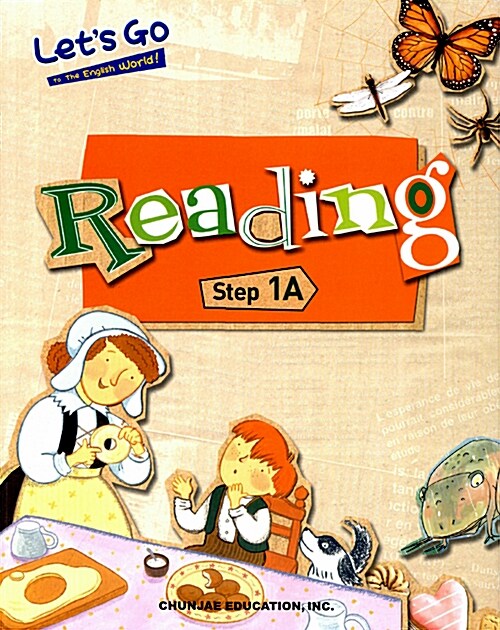 Let’s Go To The English World Reading Step 1A (책 + CD 1장)