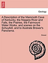 A Description of the Mammoth Cave of Kentucky, the Niagara River and Falls, the Prairies, the Fairmount Water Works, and Scenes on the Schuylkill, and (Paperback)