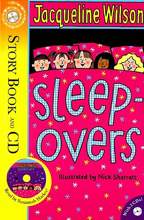 [중고] Sleepovers (영국판, Paperback 1권 + Audio CD 2장)