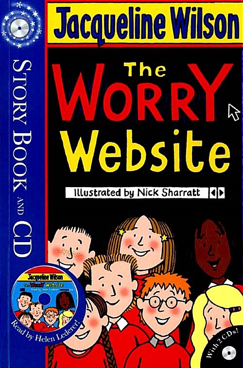 [중고] The Worry Website (Paperback 1권 + Audio CD 2장)