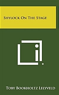 Shylock on the Stage (Hardcover)