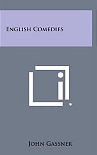 English Comedies (Hardcover)