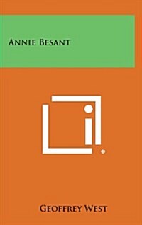 Annie Besant (Hardcover)