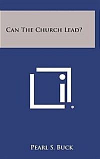 Can the Church Lead? (Hardcover)