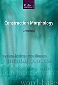 Construction Morphology (Hardcover)