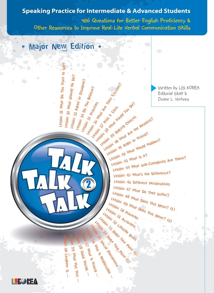 [중고] Talk Talk Talk 2 (Paperback + CD 1장)