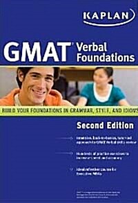 Kaplan GMAT Verbal Foundations (Paperback, 2nd)