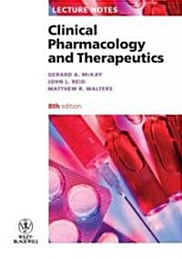 Clinical Pharmacology and Therapeutics (Paperback, 8th)