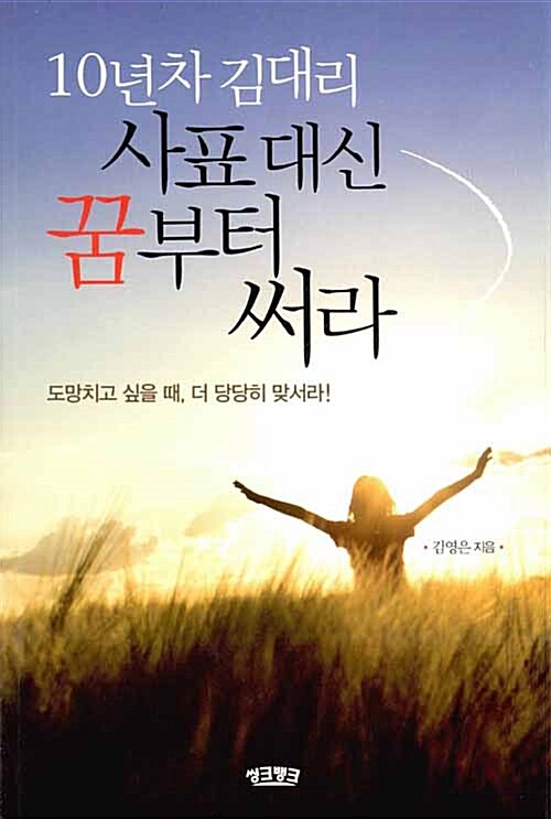 [중고] 10년차 김대리, 사표 대신 꿈부터 써라