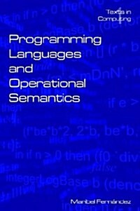 Programming Languages and Operational Semantics : An Introduction (Paperback)