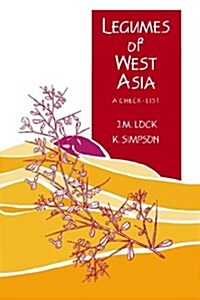 Legumes of West Asia : A Check-List (Paperback)