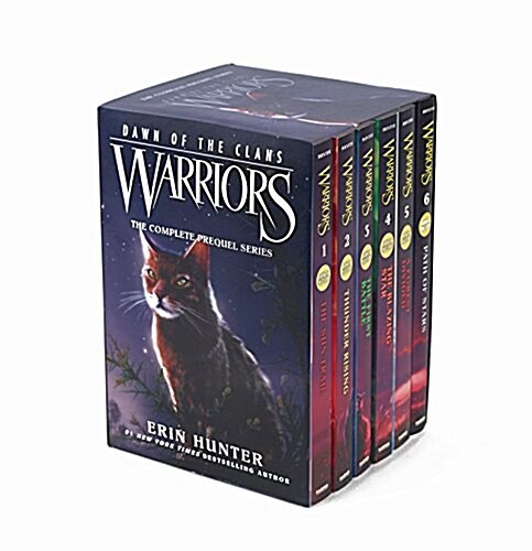 [중고] Warriors 5부 : Dawn of the Clans #1-6 Boxed Set (Paperback 6권)