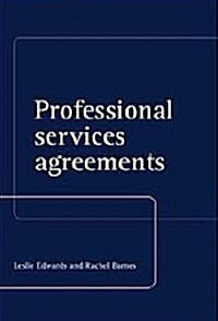 Professional Service Agreements (Hardcover)