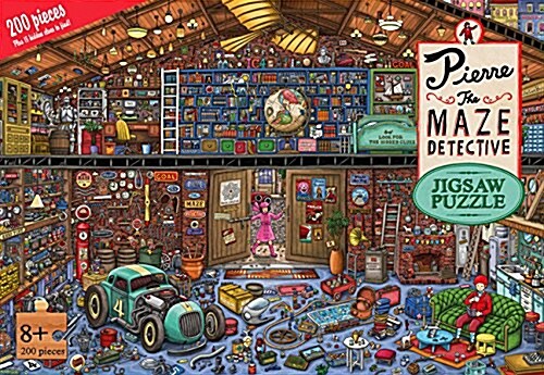 Pierre the Maze Detective: Jigsaw Puzzle (Hardcover)