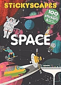 Stickyscapes: Space (Paperback)