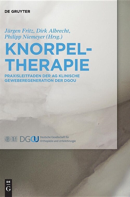 Knorpeltherapie (Hardcover)