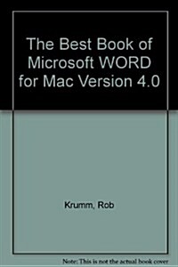 The Best Book of: Microsoft Word for the Macintosh (Hayden Macintosh library books) (Paperback, 1st)
