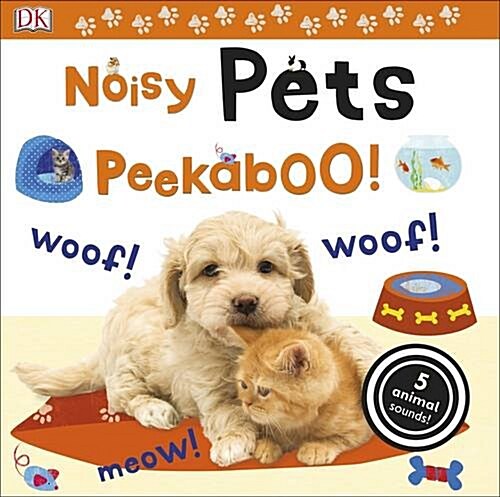 Noisy Pets Peekaboo! (Board Book)