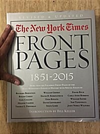 New York Times : Front Pages 1851-2015 (Hardcover)