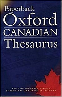 [중고] Paperback Oxford Canadian Thesaurus (Paperback, UK)