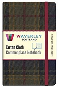 Waverley (M): Kinloch Anderson Tartan Cloth Pocket Commonplace Notebook (Hardcover)