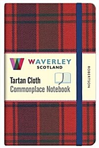 Waverley (M): Robertson Tartan Cloth Commonplace Pocket Notebook (Hardcover)